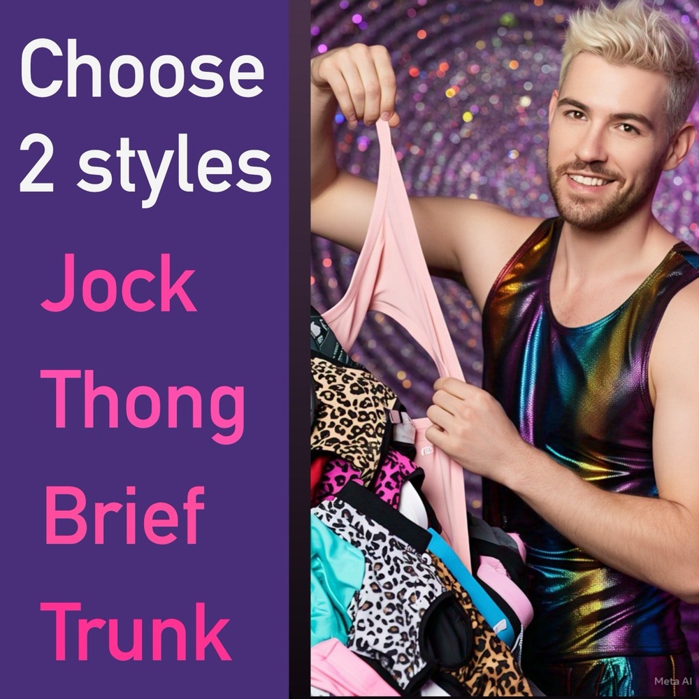 🍑UNDERWEAR MYSTERY BOX NWT!🍆📦✨ - Picture 2 of 11